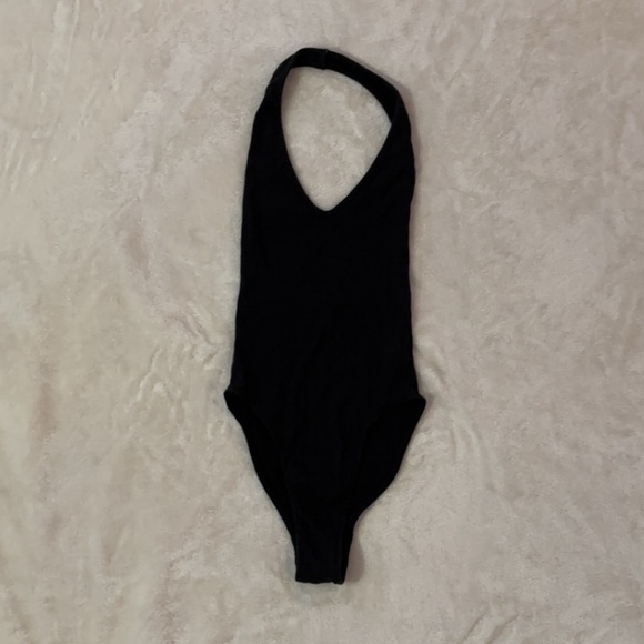 Urban Outfitters Black Halter Neck Bodysuit - Picture 2 of 11